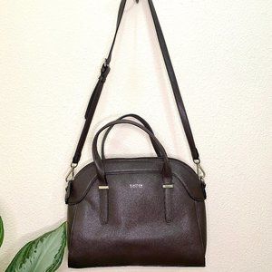 Kenneth Cole Reaction Brown Faux Leather Purse